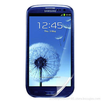 Anti-UV/Blue Light Screen Protectors for Samsung Galaxy I9300-01, High Definition, Anti-reflection